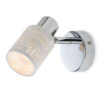 SMARTER Fali lámpa, Vertigo 04-506-ot, 1 x E14, króm + fehér