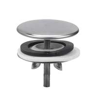 Remer Mosogatótálca díszdugó, Remer 694, rozsdamentes acél