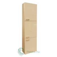 MARTPLAST Függesztett fürdőszobai szekrény, Martplast Versal, bézs, 3 ajtós, MDF, 46 x 23 x 168,4 cm