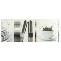 Superceramica Dekor csempe, Capuccino, fényes, 20 x 50 cm