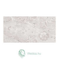 Cesarom Royal fürdőszoba/konyha csempe dekor, fényes, szürke, 25 x 50 cm