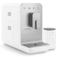 Smeg SMEG BCC13WHMEU automata kávéfőző, tejhabosító funkció, cappuccino/latte macchiato funkció, matt fehér