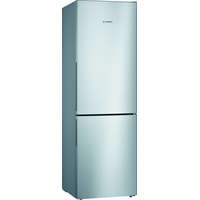 Bosch BOSCH KGV36VLEAS Serie | 4, Szabadonálló, alulfagyasztós hűtő-fagyasztó kombináció, 186 x 60 cm, Inox-look, KGV36VLEAS