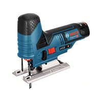 Bosch BOSCH Akkus dekopírfűrész GST 12V-70 marokfogantyús, L-Boxx-ban (2 x 3,0 Ah akku + gyorstöltő)
