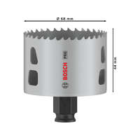 Bosch BOSCH PRO Körkivágó 68 mm (8% kobalttal) PC PLUS Multi Material