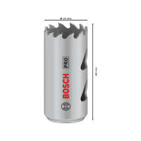 Bosch BOSCH PRO Körkivágó 24 mm (8% kobalttal) menetes Multi Material