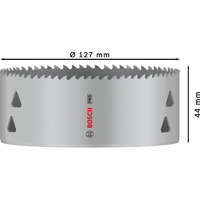Bosch BOSCH PRO Körkivágó 127 mm (8% kobalttal) menetes Multi Material