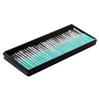 VERTO (Topex) Gyémánt fúró-csiszoló készlet mini fúró- és csiszológéphez, 30db