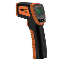 NEO (Topex) Infravörös hőmérő, 32 - 42,9 °C, folyadék, levegő, test