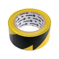 Vorel VOREL Jelzőszalag öntapadós fekete-sárga 48 mm x 33 m PVC