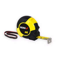 Dedra 3m/16mm mérőszalag, gumi borítással, nylon szalag