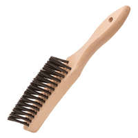 MAGG+ KART - kézi drótkefe háromsoros sarokhegesztésekhez - acél sima 0,35mm