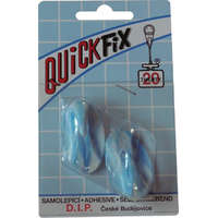 MAGG+ DIP - QUICKFIX öntapadós akasztó tip 2 - 2 db - fehér/kék