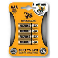 JCB JCB - SUPER alkalikus elem AAA / LR03, 4 db/csomag