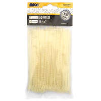 MAGG+ Kábelkötegelő 2,4x120 mm, természetes gyöngy - 100 db