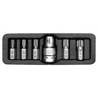 Yato YATO Bit készlet 6 részlet SPLINE M5-M12 L=30 mm 1/2"