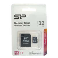 Silicon Power Silicon Power 32GB microSD memóriakártya+adapter