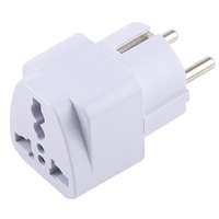 WPOWER Utazó adapter UK, AU, USA - EU, szürke