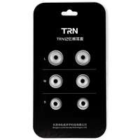 TRN TRN memóriahabos füldugó fülhallgatókhoz, szürke