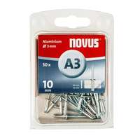  Novus popszegecsek alumínium A3 10 mm 5.0-7.5 30 db