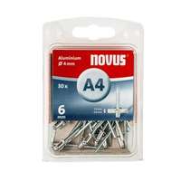 Novus popszegecsek alumínium A4 6 mm 1.5-3.0 30 db
