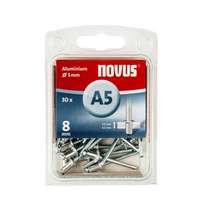  Novus popszegecsek alumínium A5 8 mm 2.5-4.5 30 db