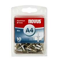  Novus popszegecsek alumínium A4 10 mm 5.0-6.5 70 db