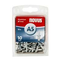  Novus popszegecsek alumínium A5 10 mm 4.5-6.0 70 db