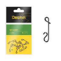 Delphin Delphin C-02 Not-A-Knot csomómentes pergető kapocs, S, 10db
