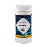 Pontaqua Aquamulti 1kg - összetett hatású medence vízkezelő szer - 5 x 200 gramm