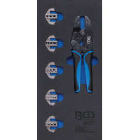 BGS technic BGS technic 1/3 Szerszámtálca szerszámkocsihoz: 11 részes krimpelő fogó készlettel (BGS 4027)