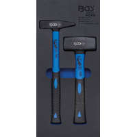 BGS technic BGS technic 1/3 Szerszámtálca szerszámkocsihoz: 2 részes lakatos és kőtörő kalapács készlettel (BGS 4046)