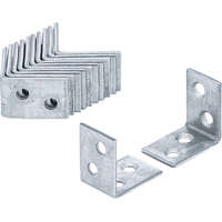 BGS DIY BGS DIY 12 db acél sarok konzol szett 25x25x15 mm (BGS 80943)