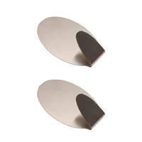 BGS DIY BGS DIY 2 részes rozsdamentes akasztó készlet, teherbírás max 1,5 kg (BGS 88232)