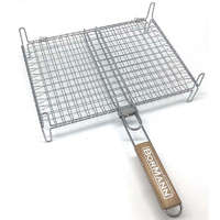 BORMANN BORMANN BBQ Négyszög alakú INOX sütő rács lábakkal, 35x25cm (BBQ1011)