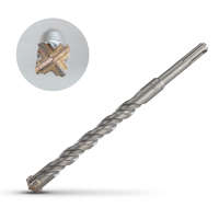 BORMANN Pro BORMANN Pro sds-plus sx4 kalapácsos fúrószár 4-vágó 8x210mm (BHT4706)