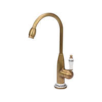 FALA FALA MOSOGATÓ CSAPTELEP KERÁMIA FOGANTYÚVAL RETRO BRONZ 2 (75831)