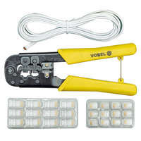 VOREL VOREL Krimpelő fogó UTP hálózati (RJ45) és telefon (RJ11) kábelekhez (45503)