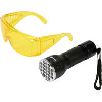 VOREL VOREL UV Zseblámpa 21LED + Szemüveg (82756)