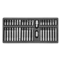 YATO YATO Torx és imbusz bit készlet 40 részes (1/2"-3/8" H4-H12, M5-M12, T20-T55) ~ (YT-0400)