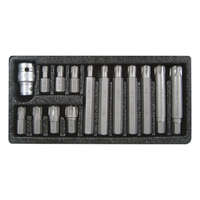 YATO YATO Bit készlet 15 részes RIBE M6-M14 L=30mm 1/2" (YT-0419)