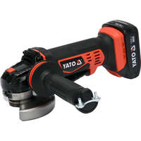 YATO YATO Akkumulátoros sarokcsiszoló 18 V 125 mm, 2,0 Ah akku + töltő (YT-82826)