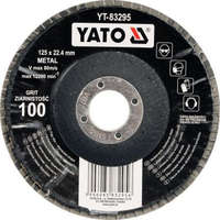 YATO YATO Lamellás csiszolókorong döntött 125 x 22,2 mm / P100 (YT-83295)