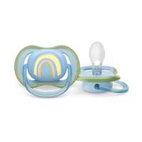 Philips AVENT Philips AVENT SCF086/03 játszócumi Ultra air Mintás 0-6hó szivárvány, 1db