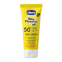 Chicco Chicco Baby Moments Sun Gyermek napozó krém SPF50+, 0m+ 75ml