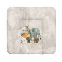 Ceba Ceba Baby Basic puha pelenkázó lap 75x72cm, Cosy Hippo