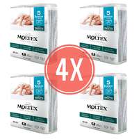 MOLTEX MOLTEX Pure&Nature öko bugyipelenka 5, junior(9-14kg) BOX 4x20db (3475 Ft/csomag)