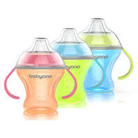 BabyOno BabyOno Natural Nursing csöpögésmentes itatópohár puha csőrrel 3hó 180ml