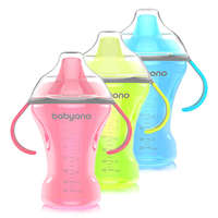 BabyOno BabyOno Natural Nursing csöpögésmentes itatópohár kemény csőrrel 6hó 260ml