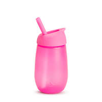 Munchkin Munchkin Simple Clean itatópohár szétnyitható szívószállal 12hó, 296ml, pink